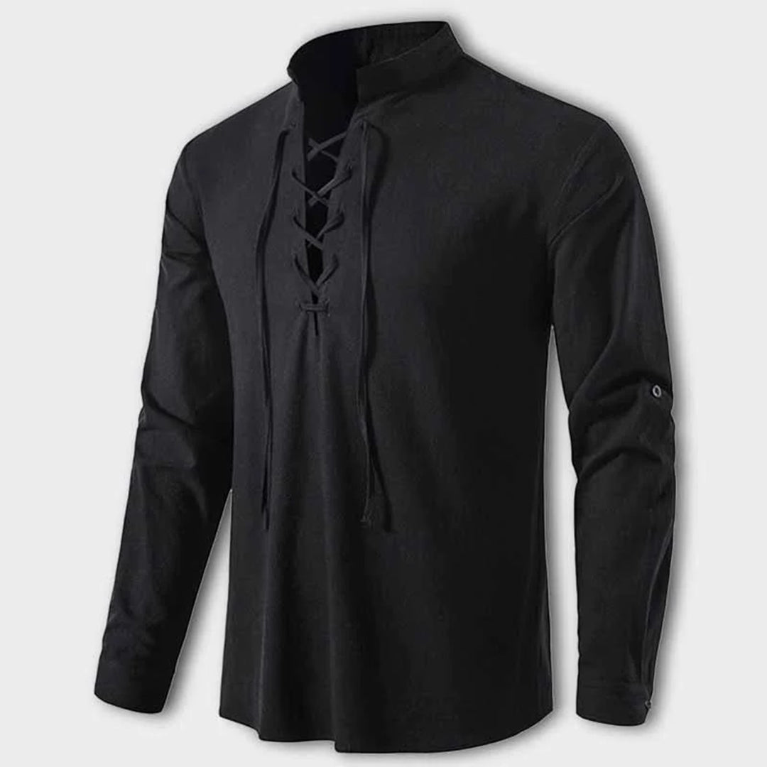 LASZLO - Elegant V-hals shirt voor de Zomer