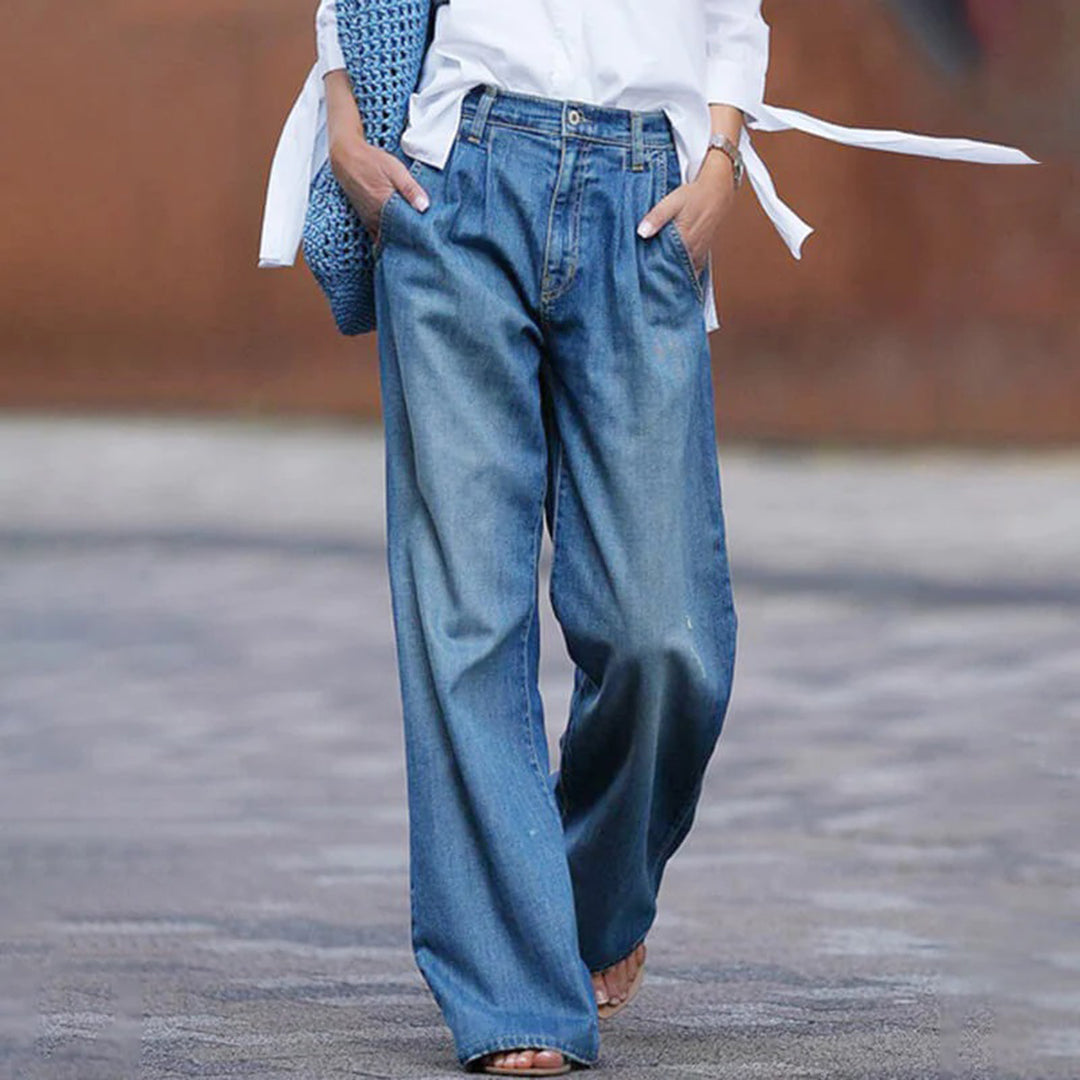 ALEXANDRA - Comfortabele losse zomerjeans
