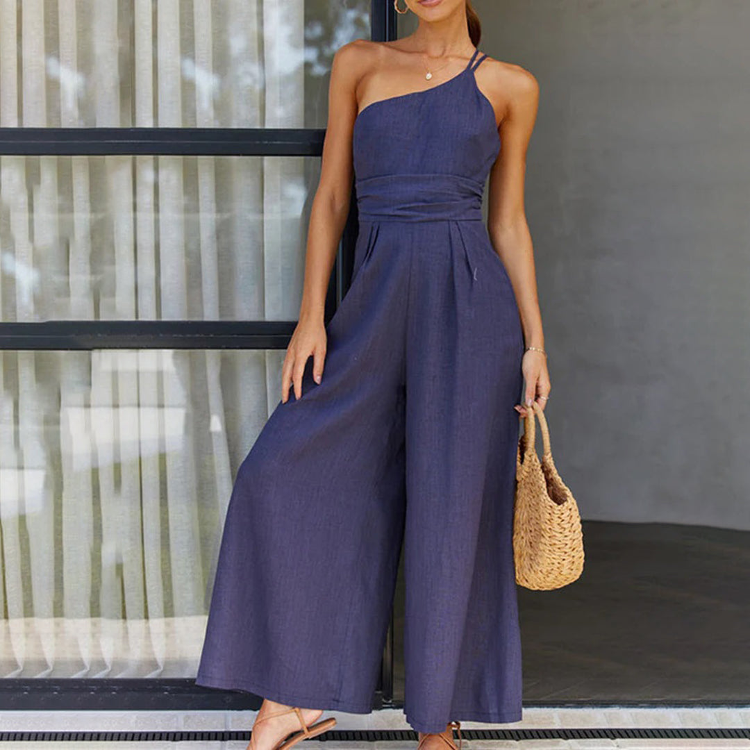LINNEA - Stijlvolle ééndelige zomerjumpsuit