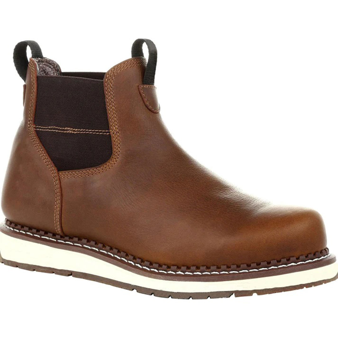 ANDREW - Heren chelsea wedge boots voor de zomer