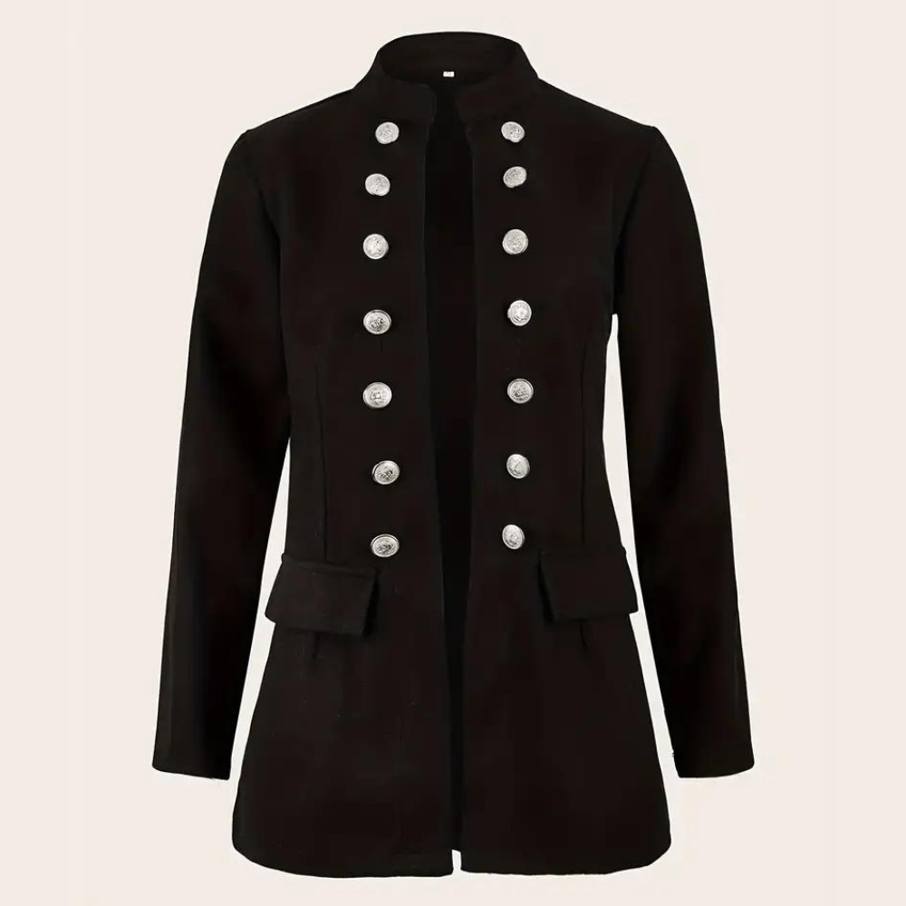 ARJA - Lente/Zomer casual blazer voor dames met voorknopen