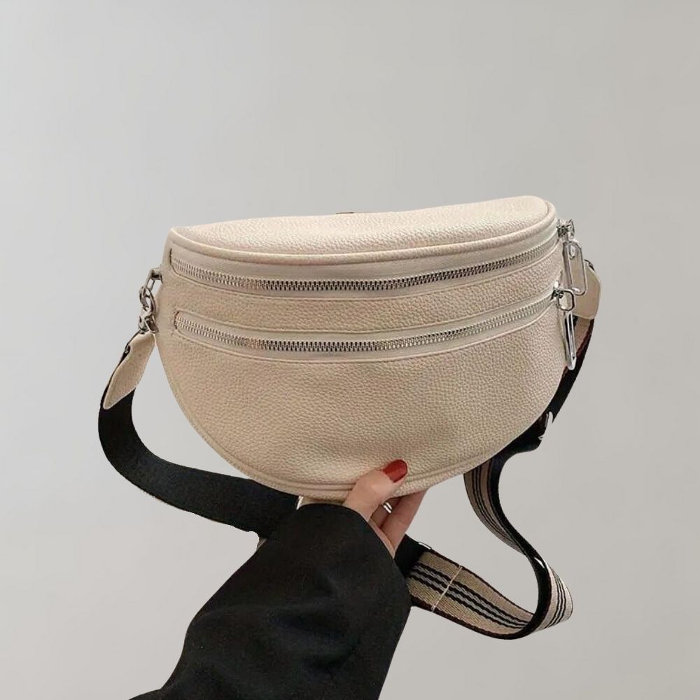 Arvella - Zomerse crossbody tas met dubbele rits