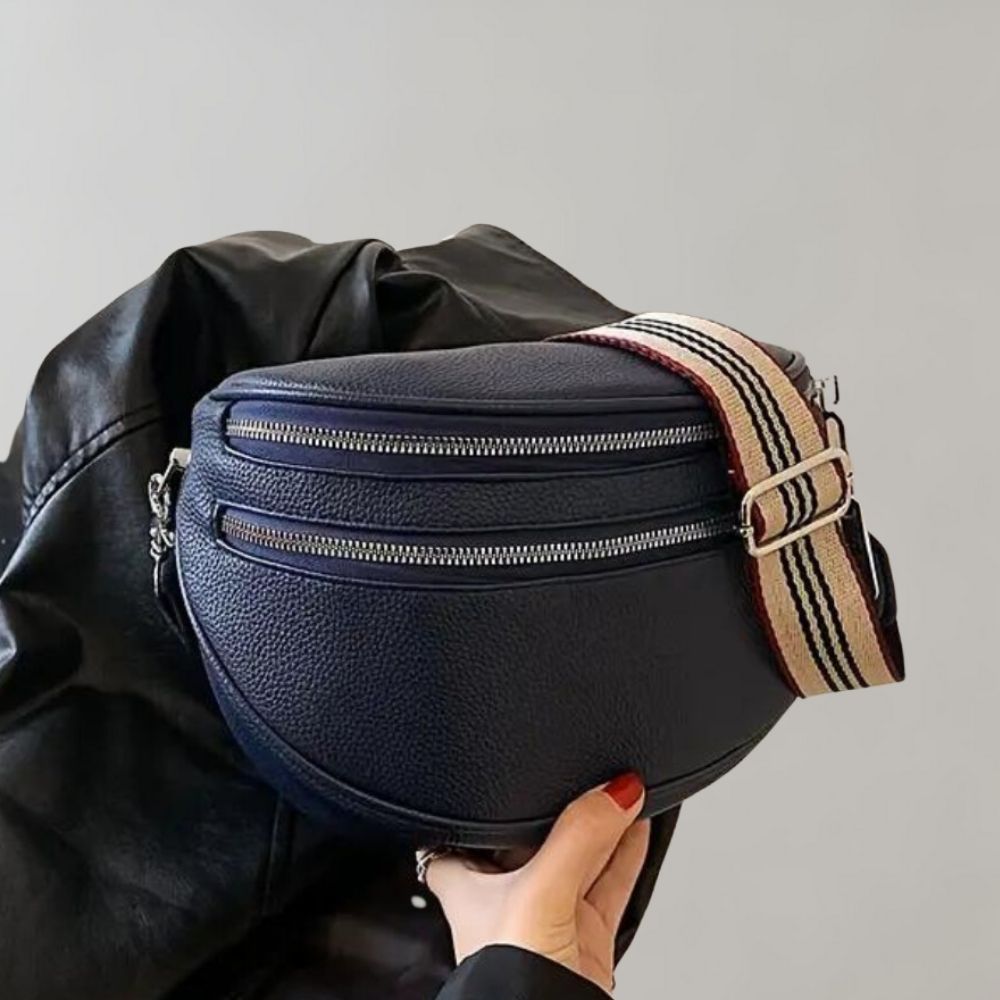 Arvella - Zomerse crossbody tas met dubbele rits