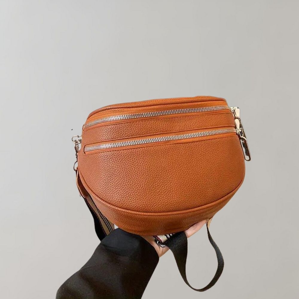 Arvella - Zomerse crossbody tas met dubbele rits