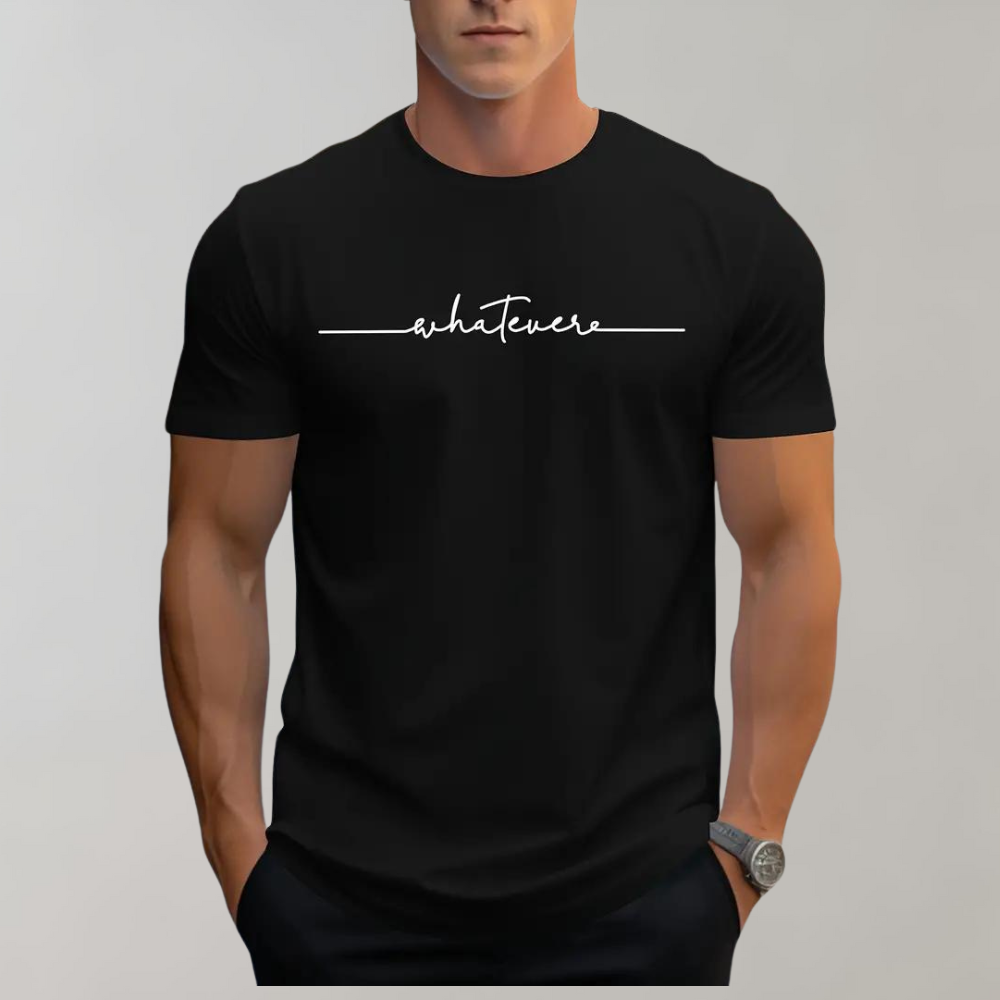 Kay - Casual heren t-shirt met ronde hals voor de zomer