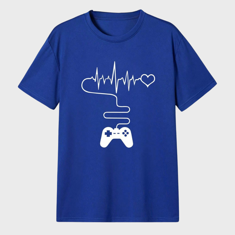 Laurens - Heren t-shirt met korte mouwen voor de zomer