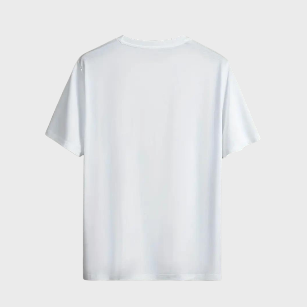 Lenn - Palmboom grafisch heren T-shirt voor de zomer
