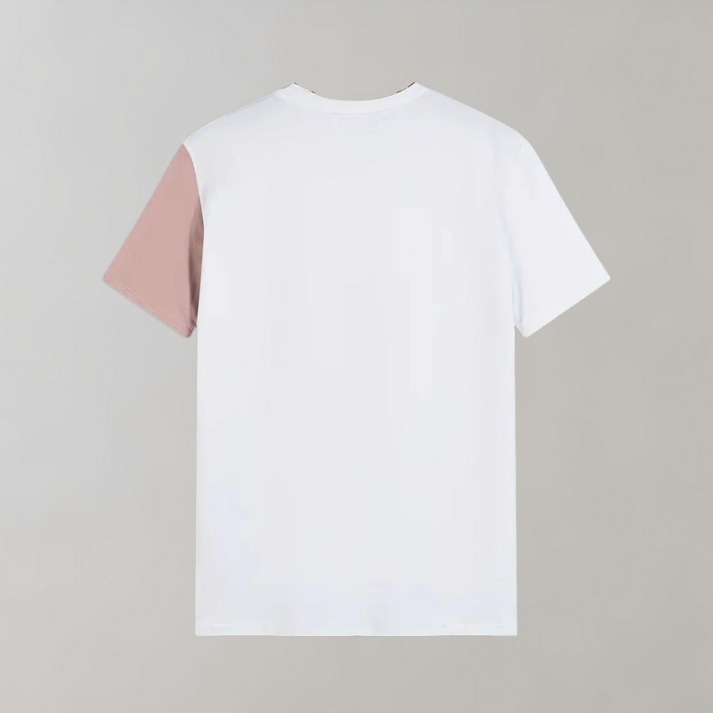 Lex - Casual kleurenblok t-shirt voor heren, perfect voor de zomer