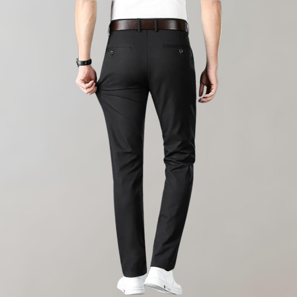 Konrad - Slimme casual chino broek voor de zomer