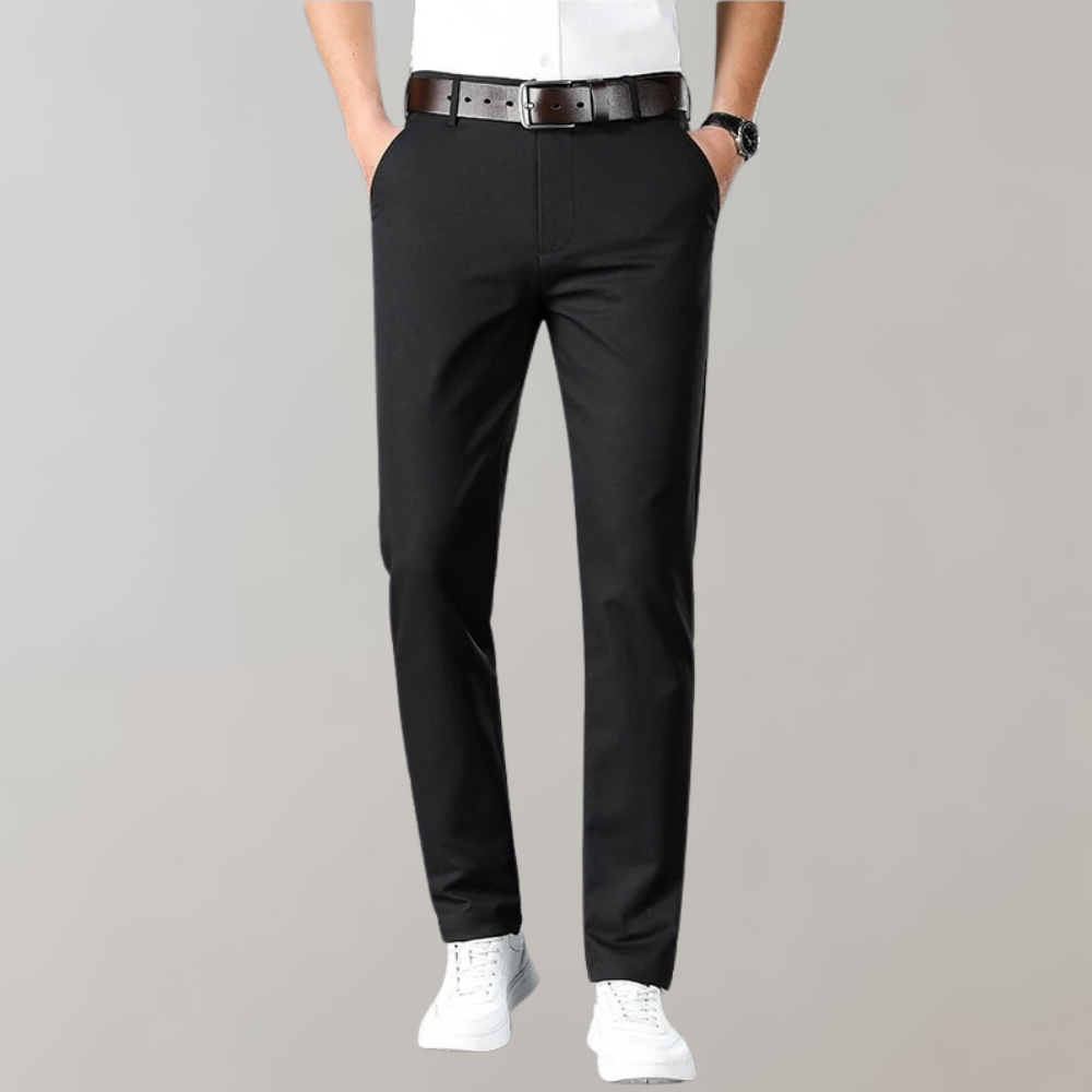 Konrad - Slimme casual chino broek voor de zomer