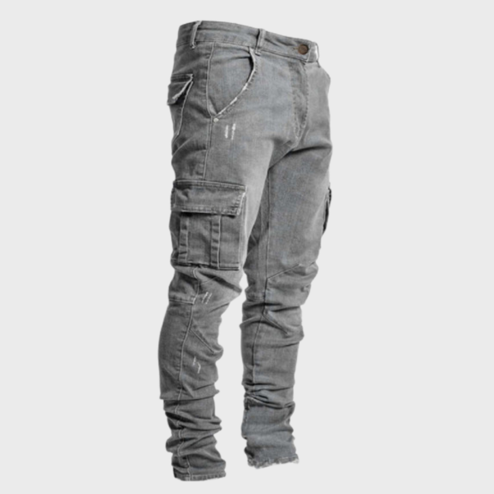 Lauge - Heren casual cargo zomerbroek