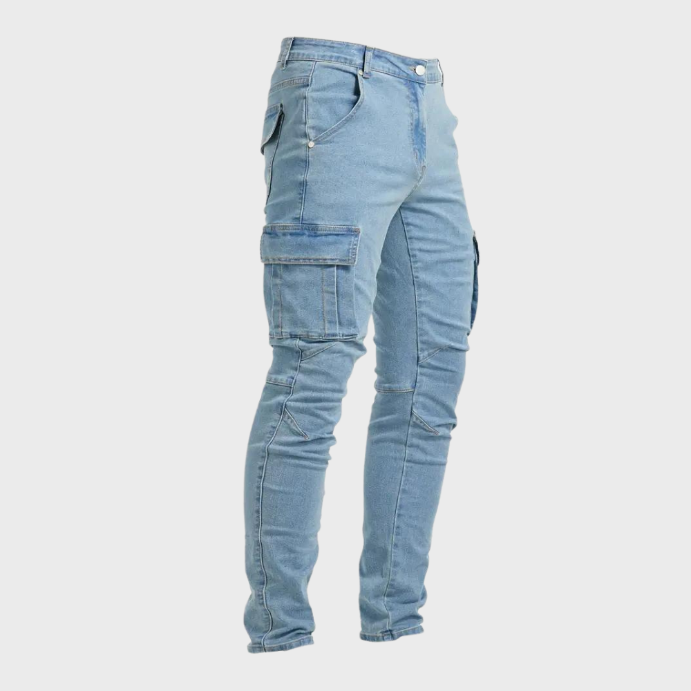 Lauge - Heren casual cargo zomerbroek