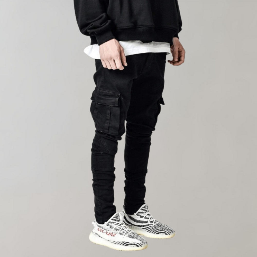 Lauge - Heren casual cargo zomerbroek