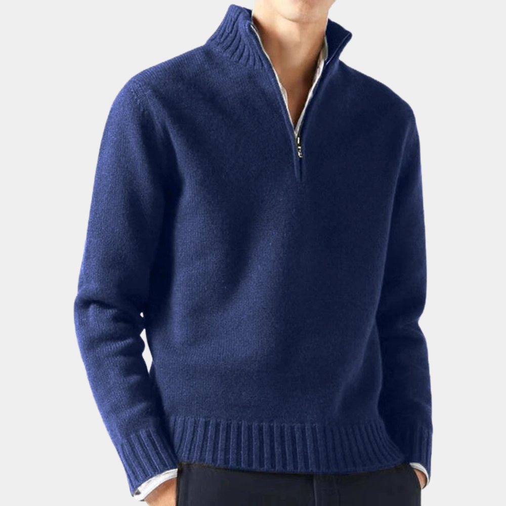 Kasper - Stijlvolle zomerse herensweater
