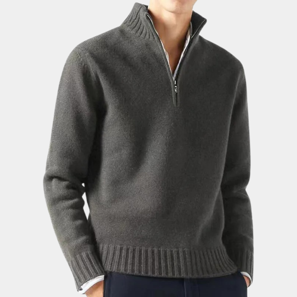 Kasper - Stijlvolle zomerse herensweater