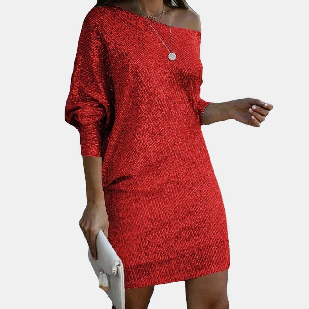 Anastasie - Elegante off shoulder zomerjurk voor dames