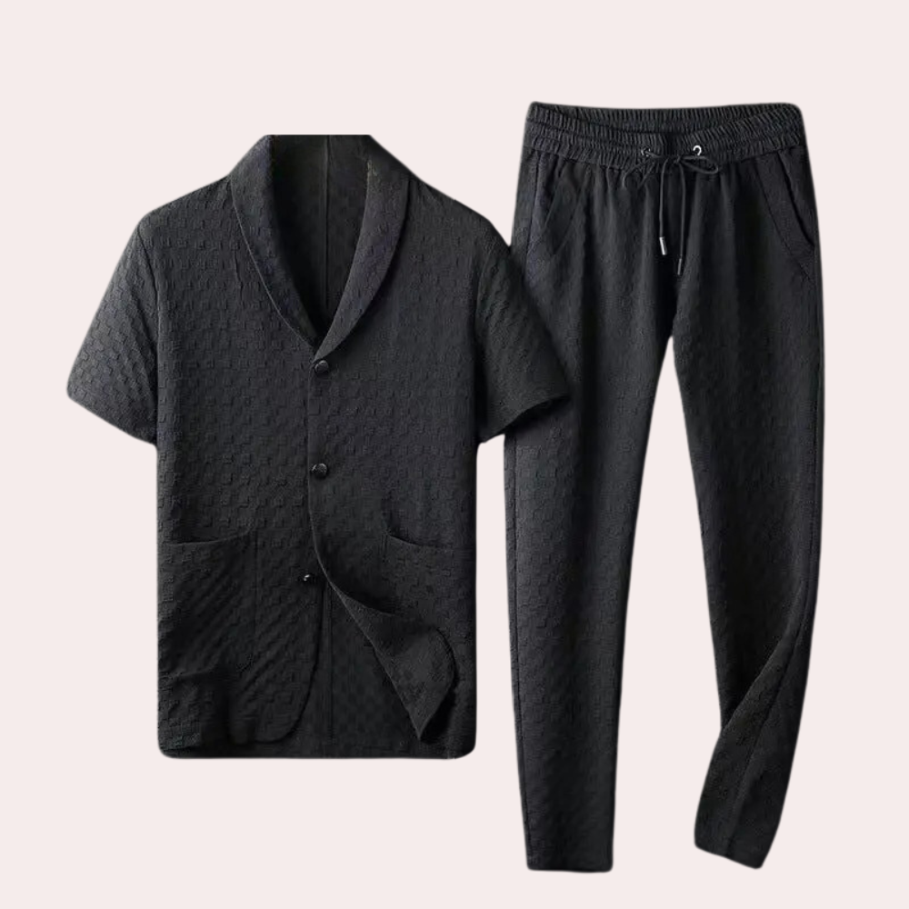 Kelvin - Stijlvol herenoverhemd en -broek voor de zomer