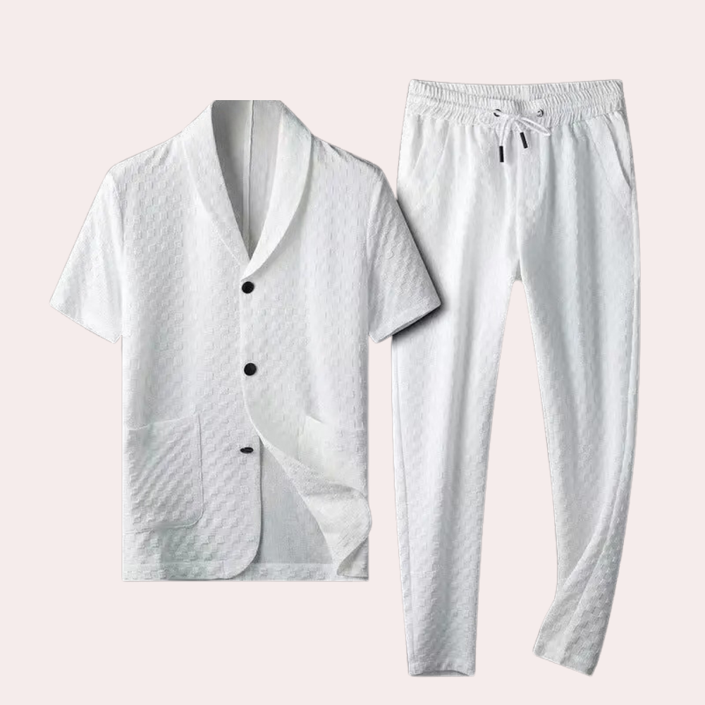 Kelvin - Stijlvol herenoverhemd en -broek voor de zomer
