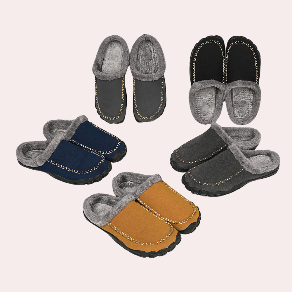 Algernon - Comfortabele zomerse herenslippers