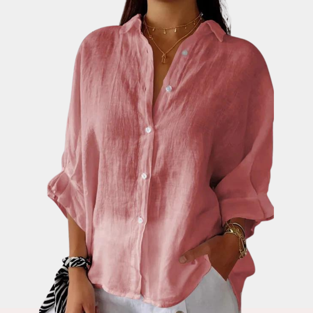 Liva - Casual zomerblouse voor vrouwen - Perfect voor Lente en Zomer