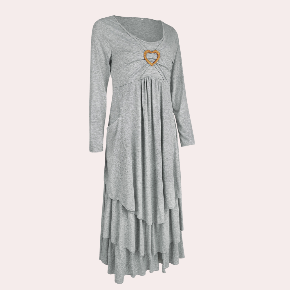 ABEBA - Casual lange zomerjurk