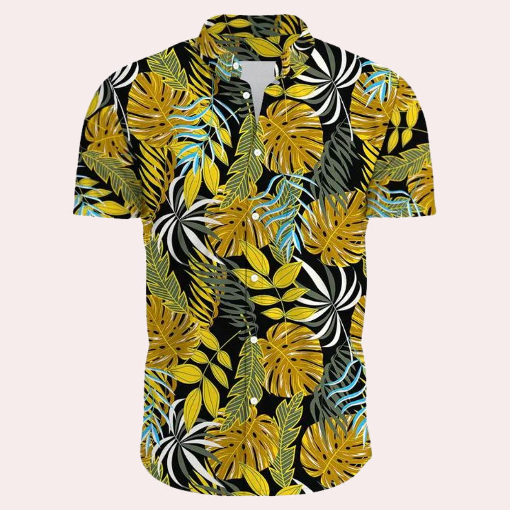 Andre - Kleurrijk en trendy Hawaïaans mannenhemd voor de zomer