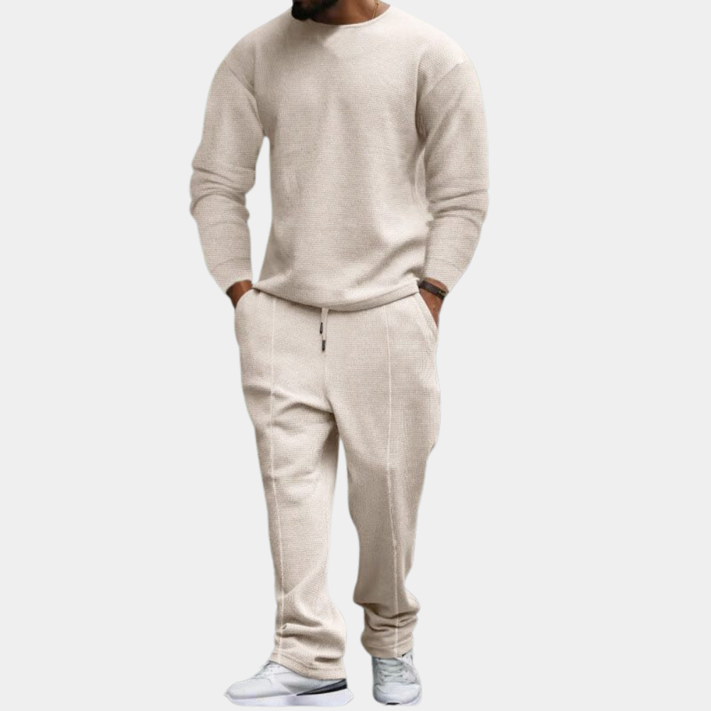 Larue - Comfortabele heren tweedelige zomerset
