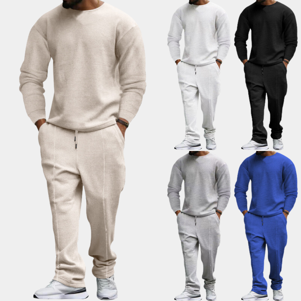 Larue - Comfortabele heren tweedelige zomerset