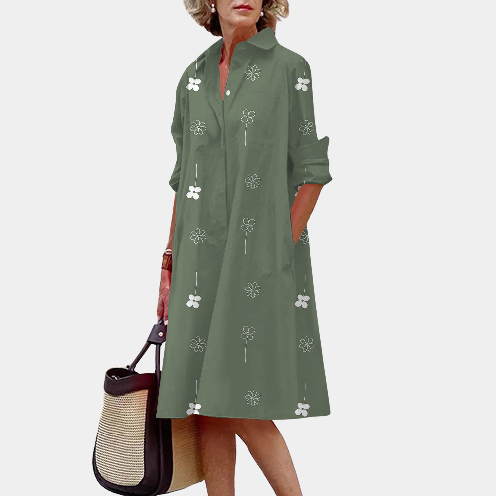 Anastasia - Elegante dameshemdjurk voor de zomer