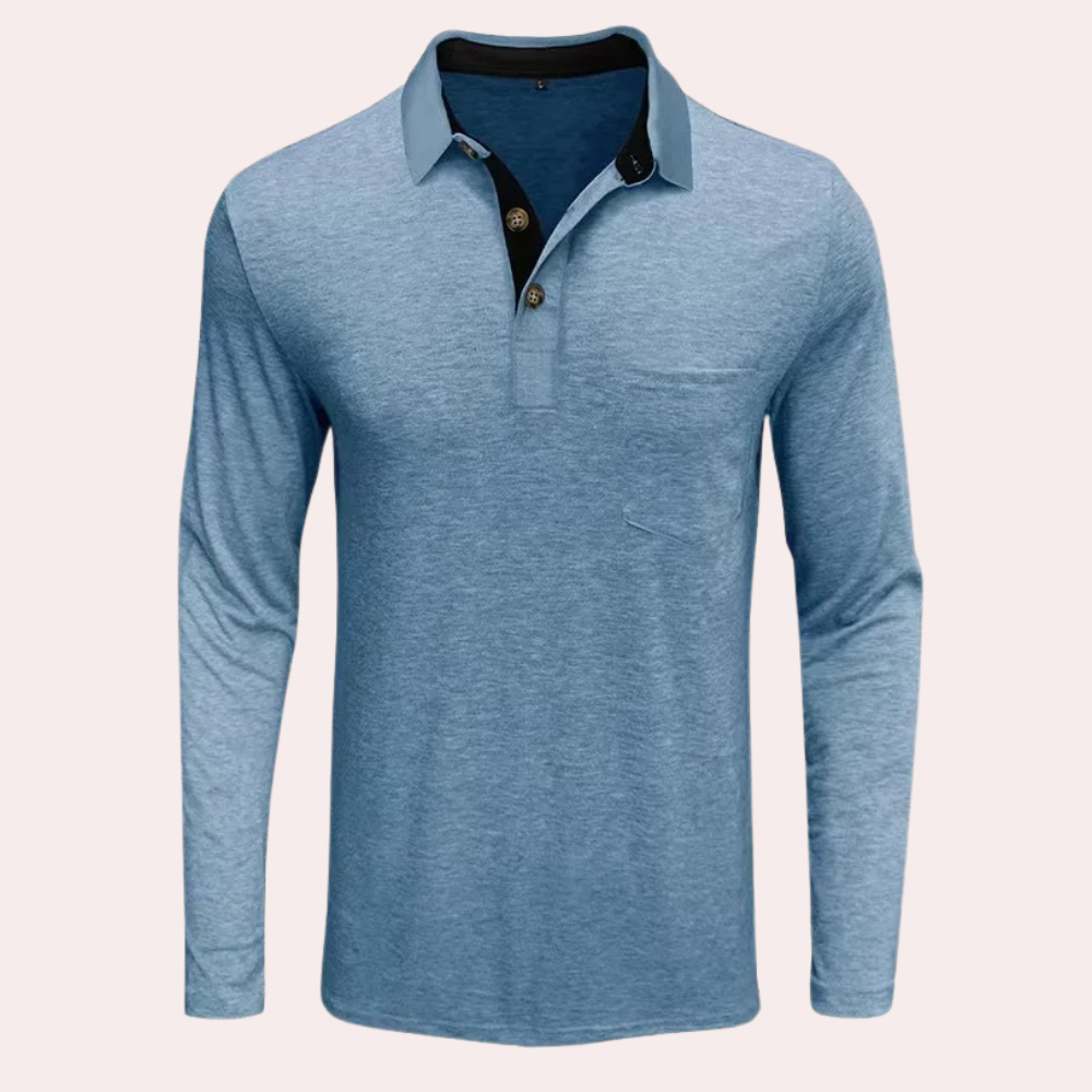 Leutrim - Comfortabel herenpoloshirt voor de zomer