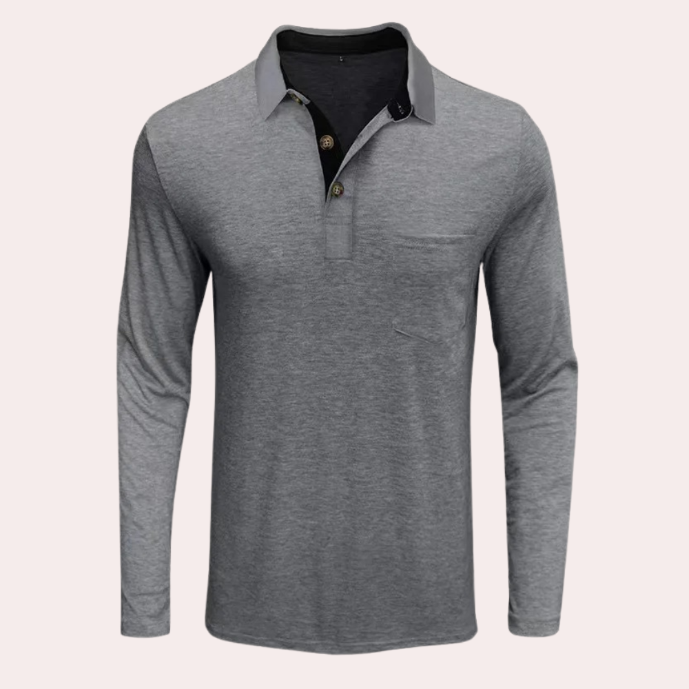 Leutrim - Comfortabel herenpoloshirt voor de zomer
