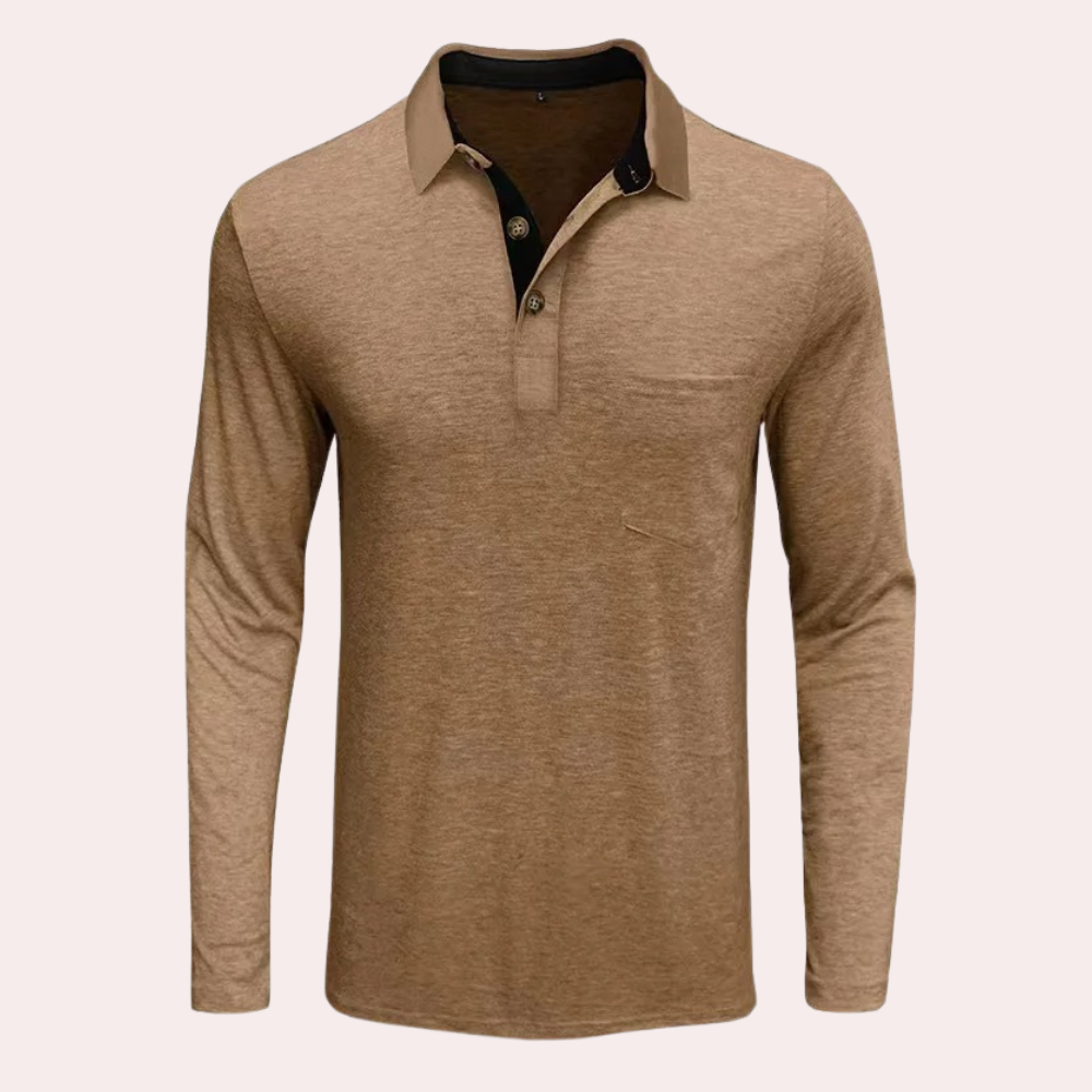 Leutrim - Comfortabel herenpoloshirt voor de zomer