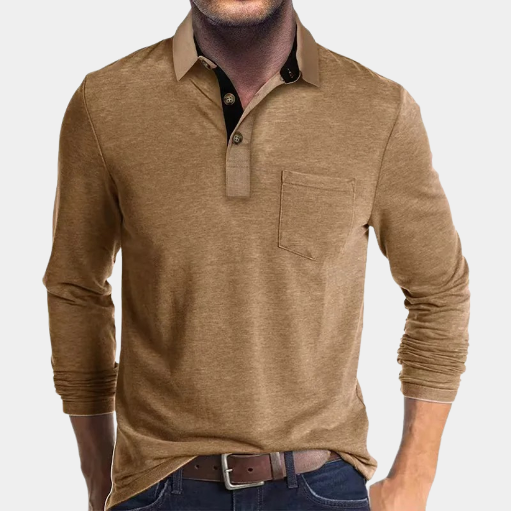 Leutrim - Comfortabel herenpoloshirt voor de zomer