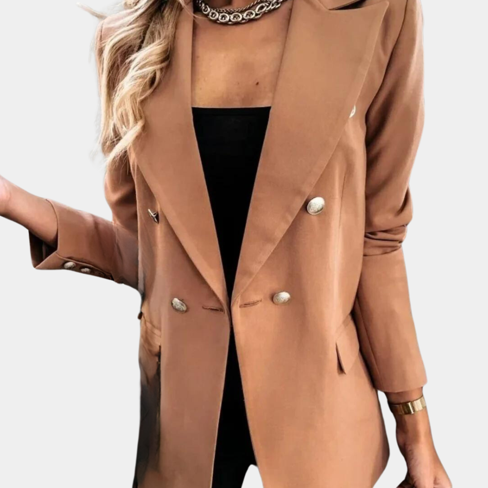 Antonella - Eenvoudige damesblazer voor de zomer