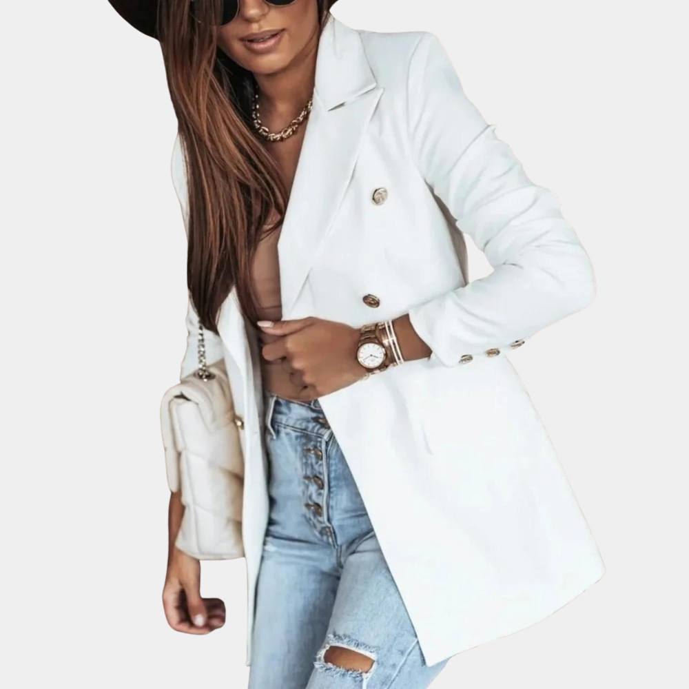 Antonella - Eenvoudige damesblazer voor de zomer