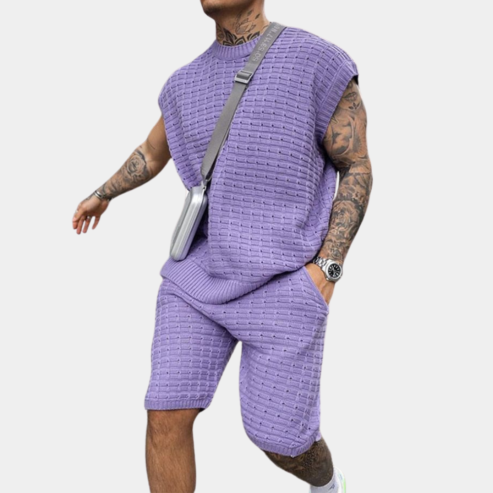 Leone - Tweedelige Premium herenset voor de Zomer