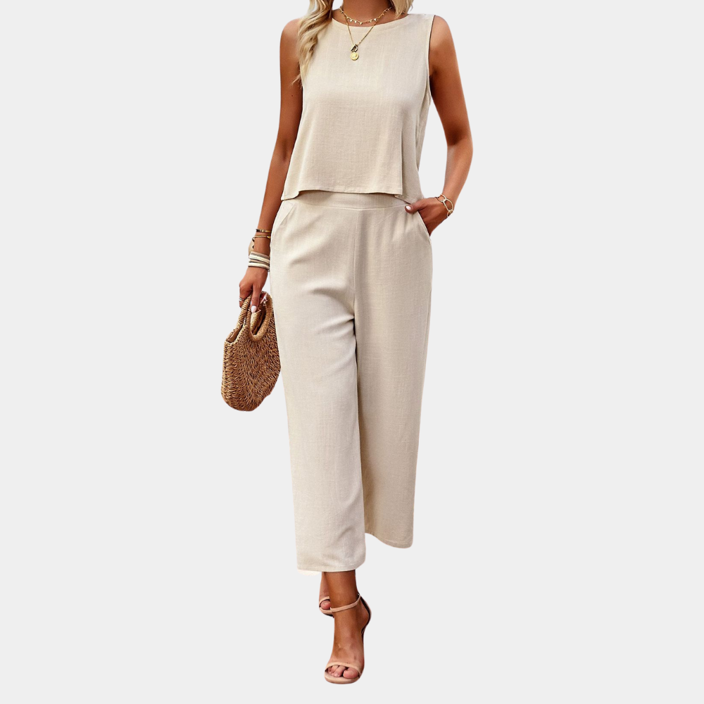 Lorena - Classy zomerse tweedelige damesset
