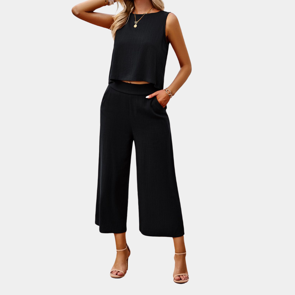 Lorena - Classy zomerse tweedelige damesset