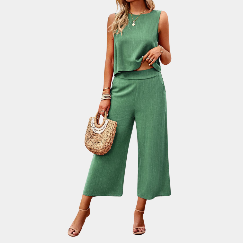 Lorena - Classy zomerse tweedelige damesset