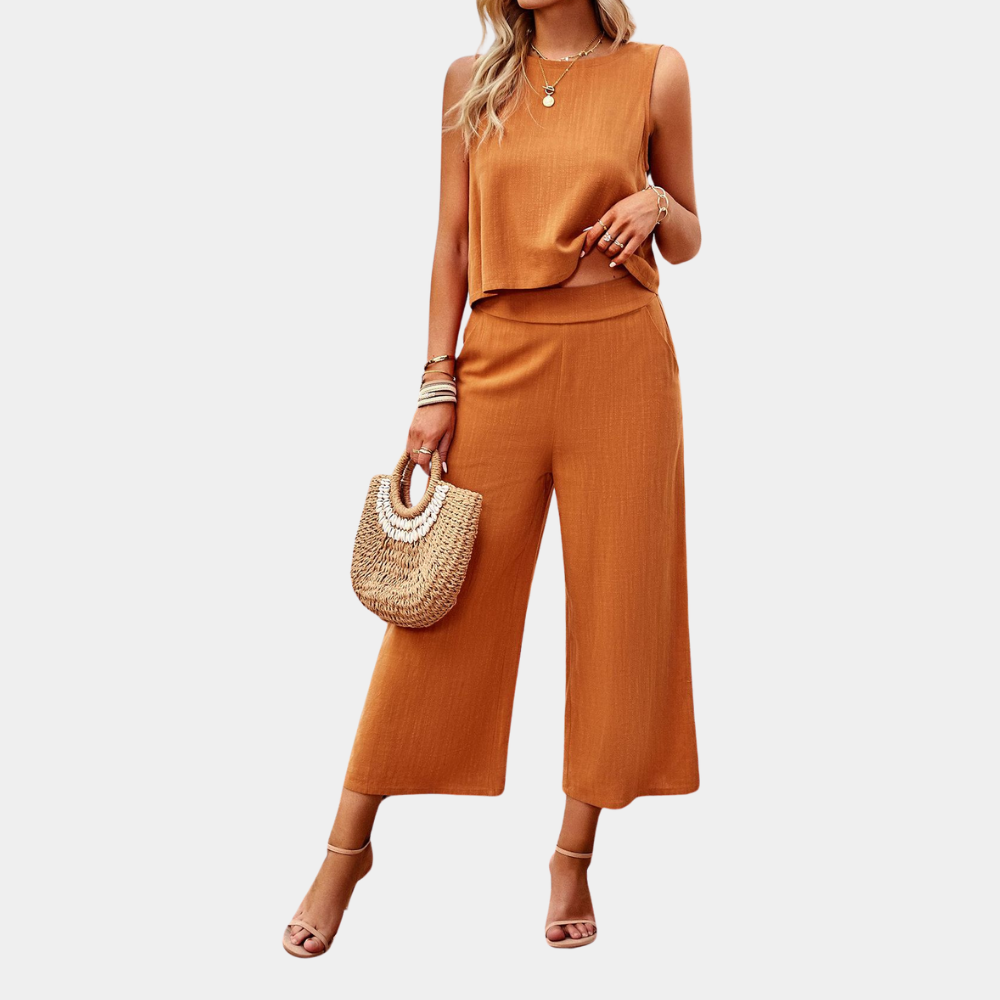 Lorena - Classy zomerse tweedelige damesset