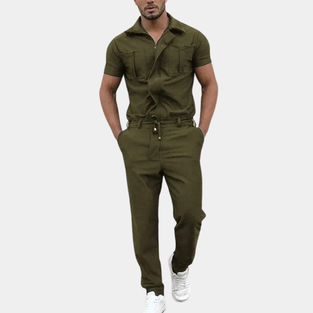 Anselmo - Moderne zomerse jumpsuit voor heren