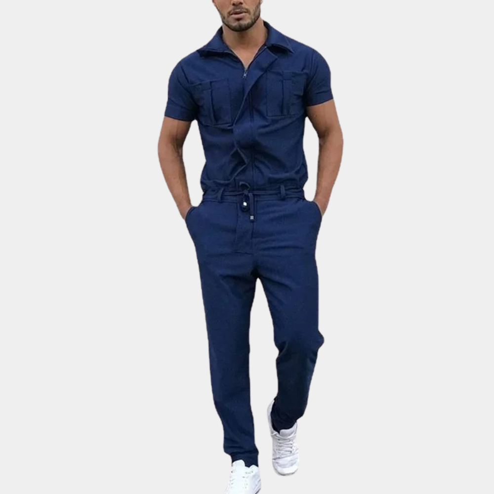 Anselmo - Moderne zomerse jumpsuit voor heren