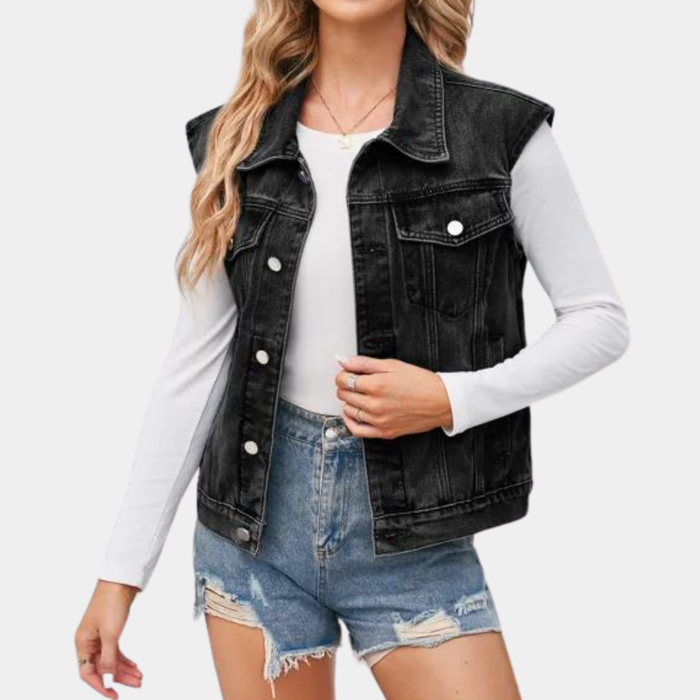 Klassiek damesvest voor de zomer