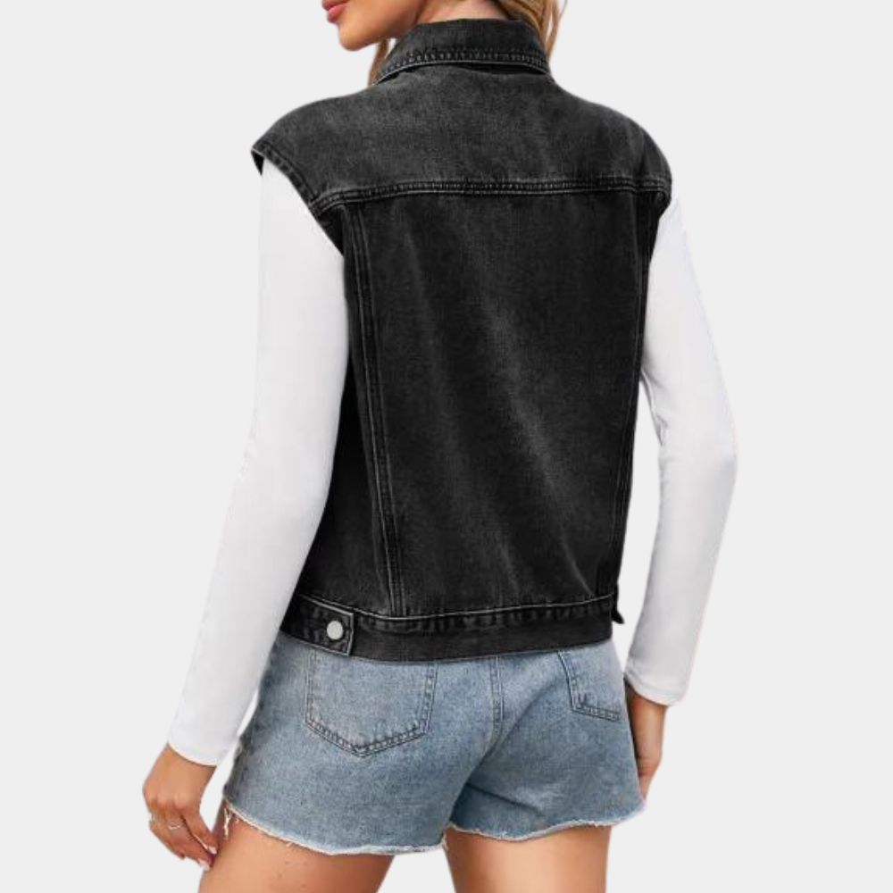 Klassiek damesvest voor de zomer