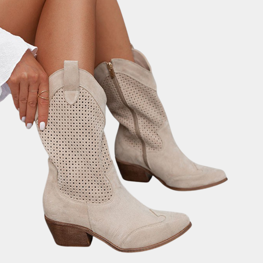 Ademende cowboylaarzen voor dames - Perfect voor de zomer