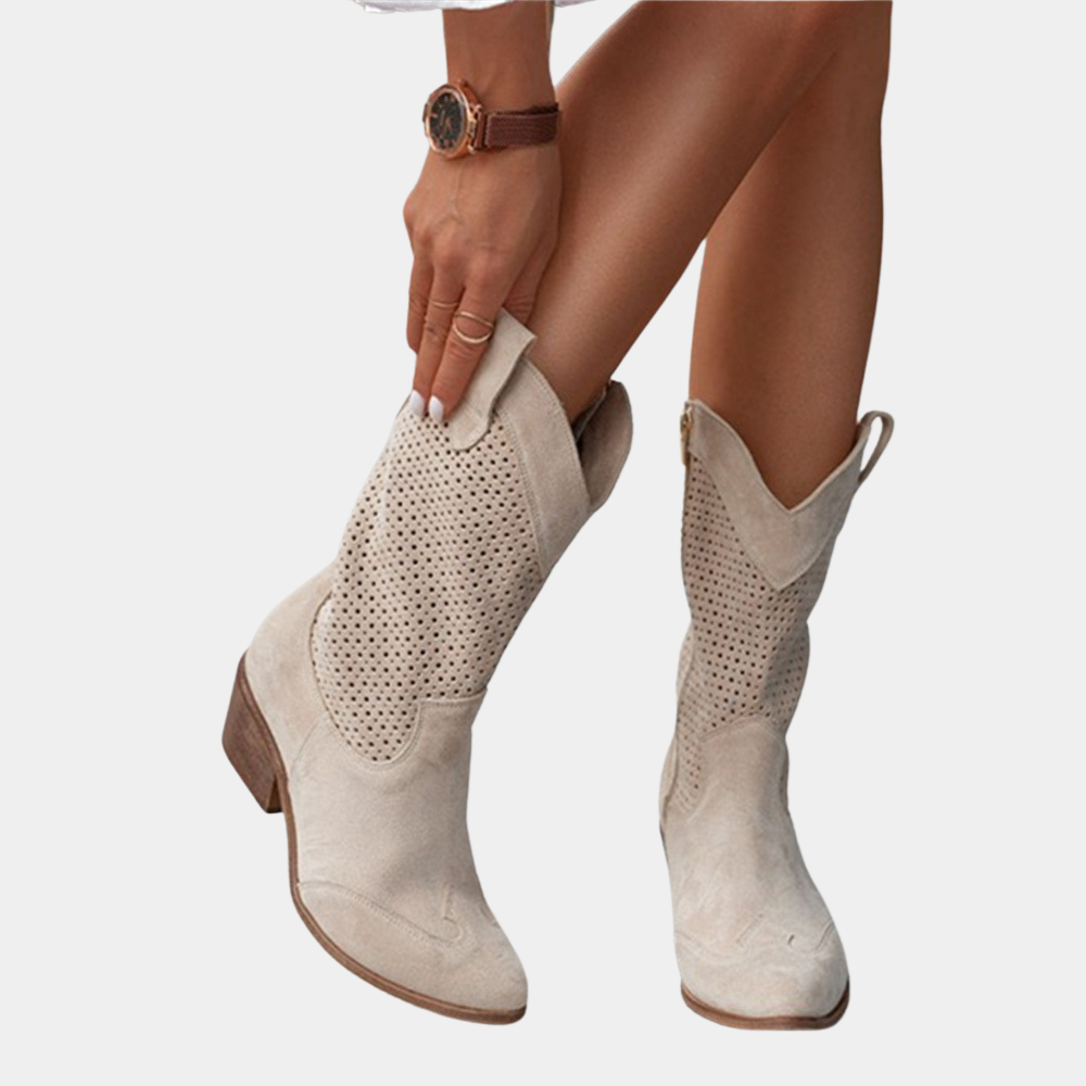 Ademende cowboylaarzen voor dames - Perfect voor de zomer
