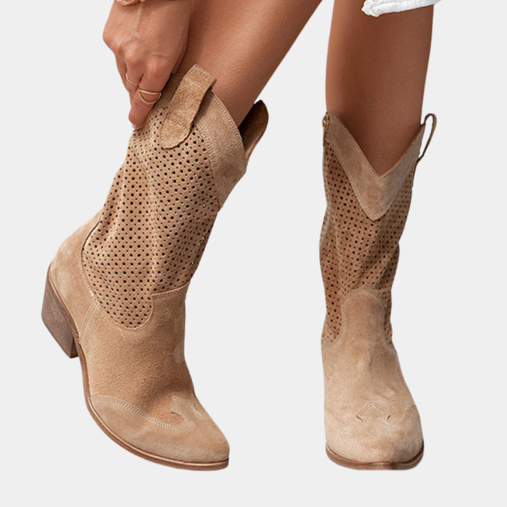 Ademende cowboylaarzen voor dames - Perfect voor de zomer