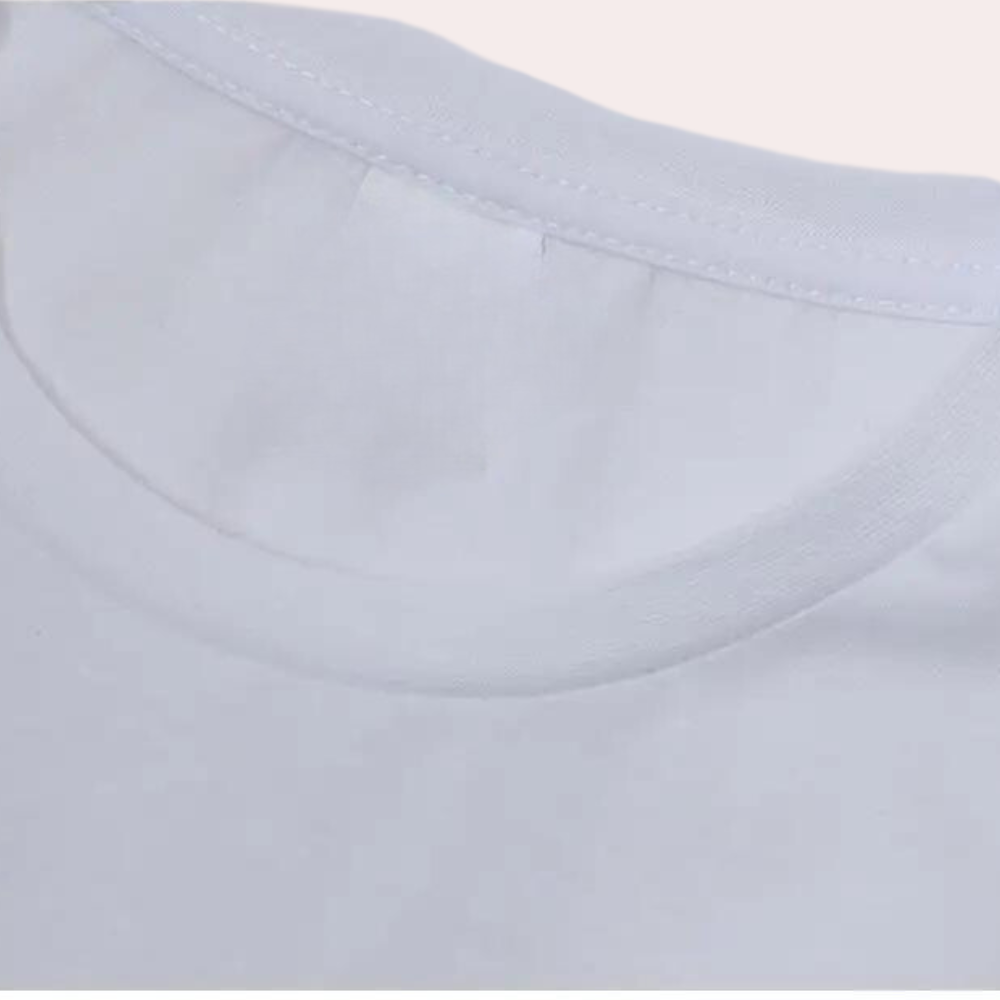 Klassiek grafisch t-shirt voor heren - Zomerse editie