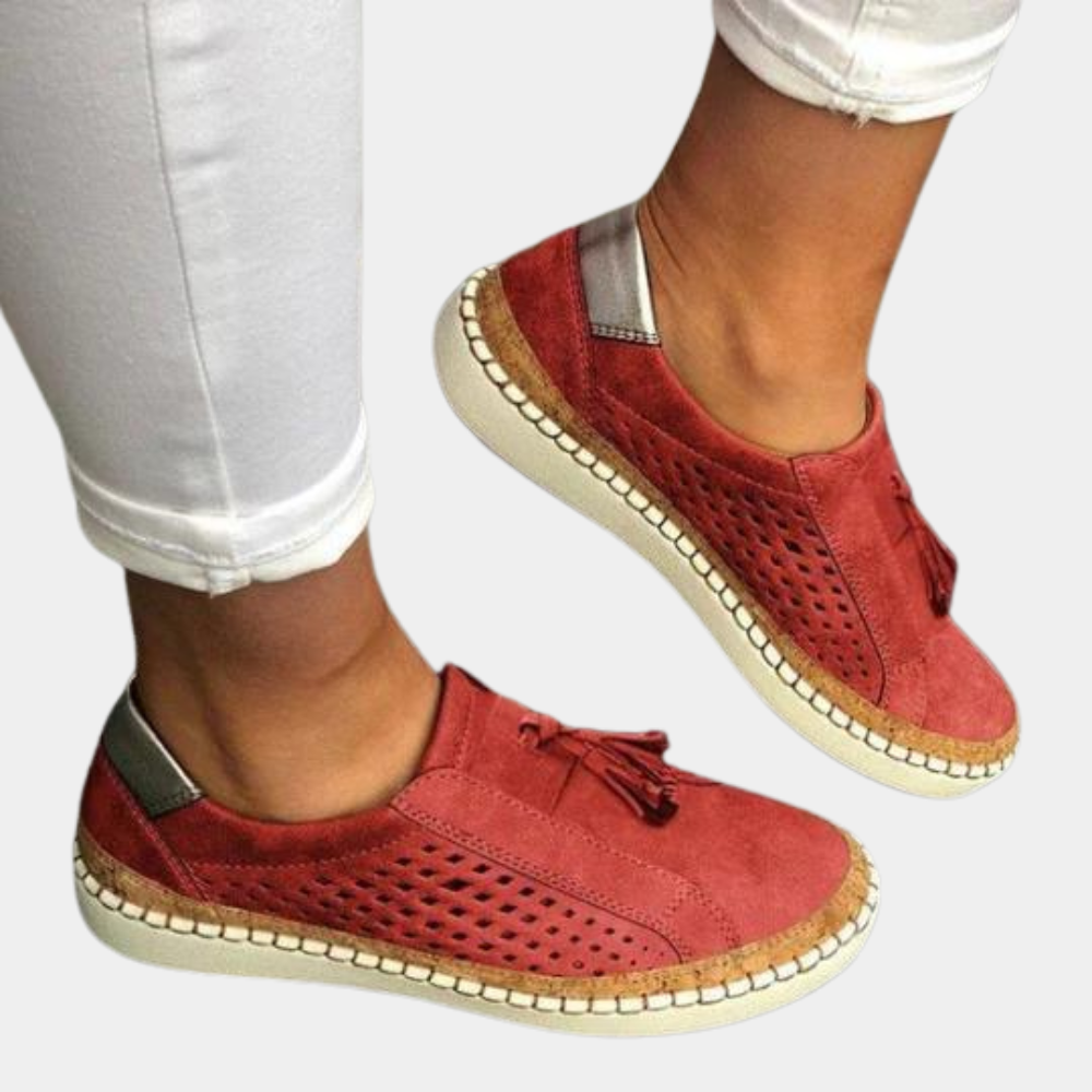 Ademende dames loafers voor de zomer
