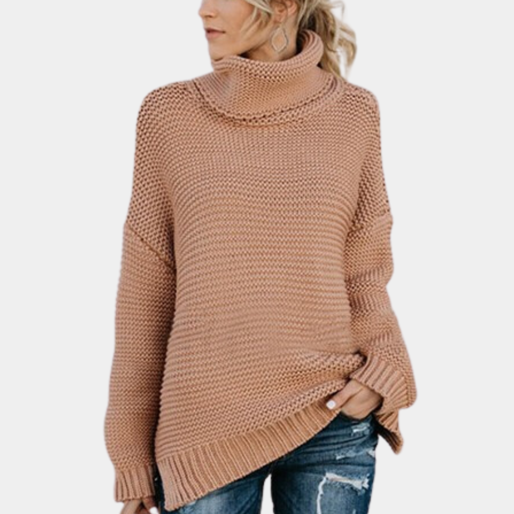 Layne - Luxe Gebreide Zomerse Coltrui voor Dames